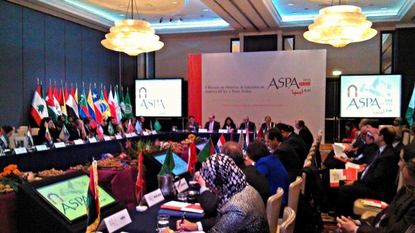 Reunión en el Marco de la Cumbre de Países Sudamericanos y Países árabes ASPA